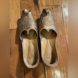 Rose Gold Arabian Night slipper